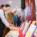 華藏淨宗學會捐贈花蓮縣國小扎根教育叢書記者會